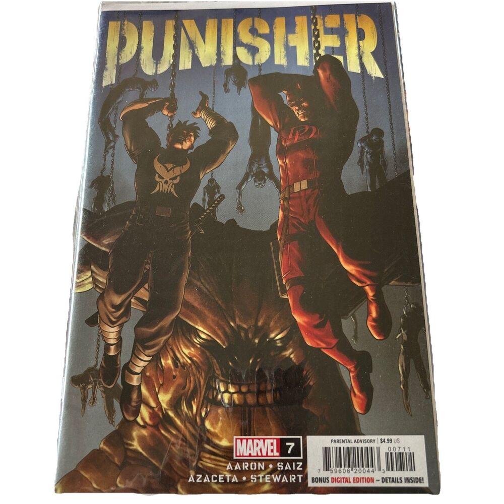 PUNISHER #7 Jesus Saiz Standard Cover Volume 14 (9.4 NM) Marvel Comics 2022